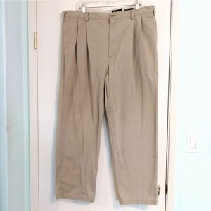 Eddie Bauer Men Classic Fit Tan Khaki Pants